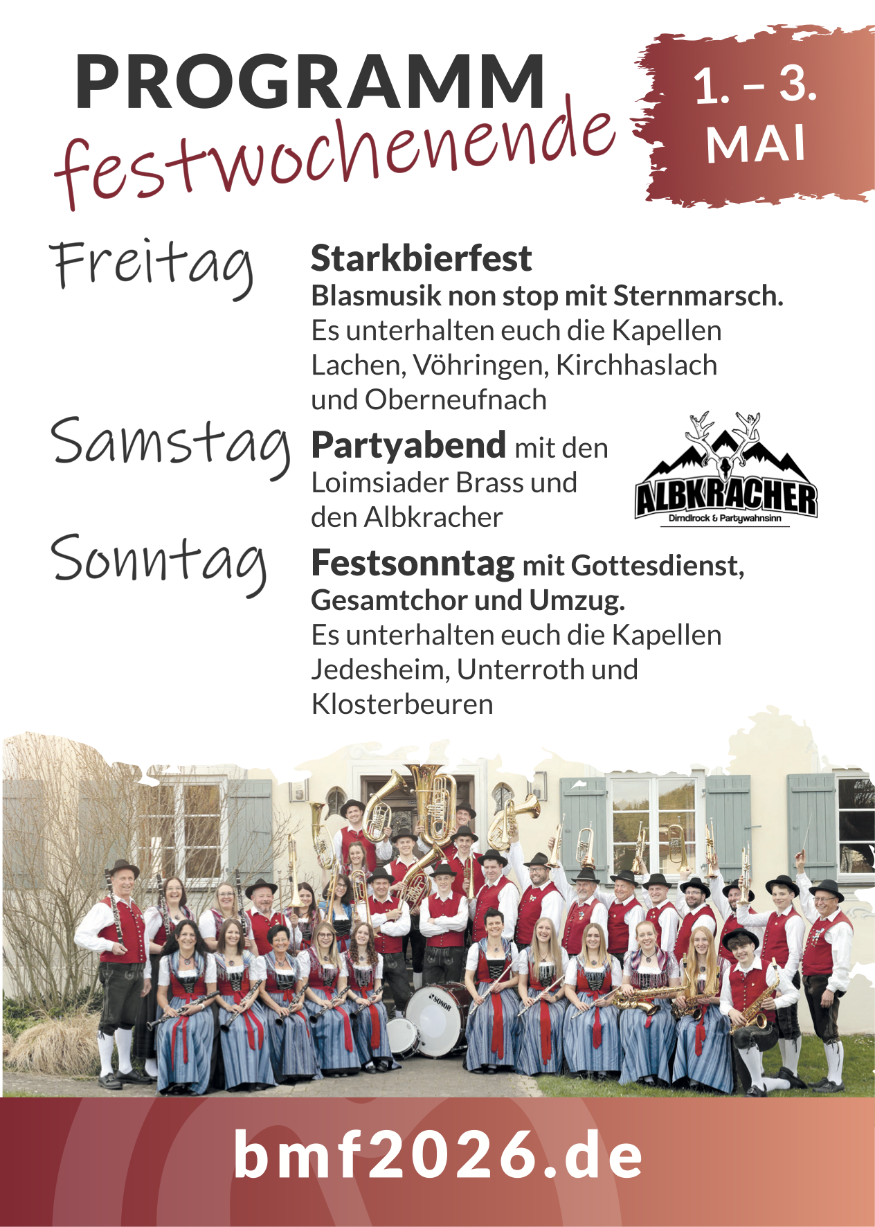 Plakat BMF Gannertshofen